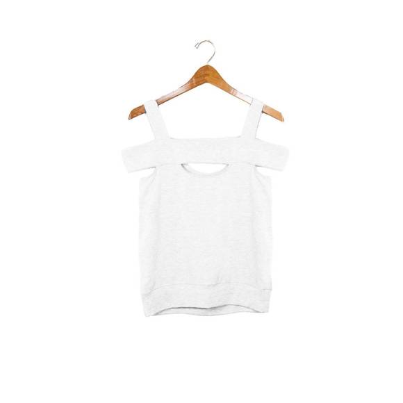NEW BAILEY 44 women's stella cut out sweater in white - Picture 1 of 4